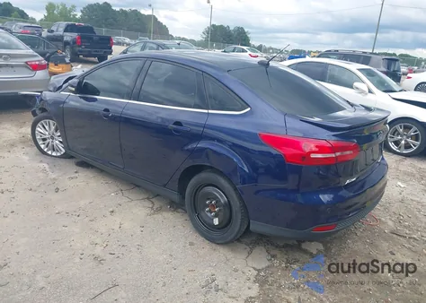 2017 Ford Focus Titanium из США, поврежденный, VIN 1FADP3J28HL257244